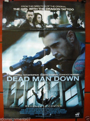 Dead Man Down {Colin Farrell} Int. Orig. 40x27  Movie Poster 2013
