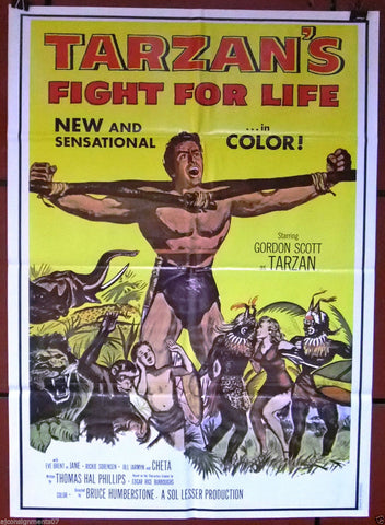 TARZAN'S FIGHT FOR LIFE Poster