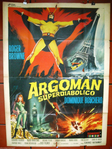 Argoman Super Diabolico 2F Poster