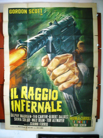 IL RAGGIO INFERNALE 4F Poster