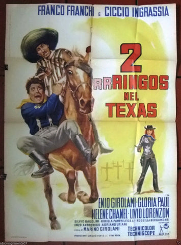 2 RINGOS NEL TEXAS 2F Poster