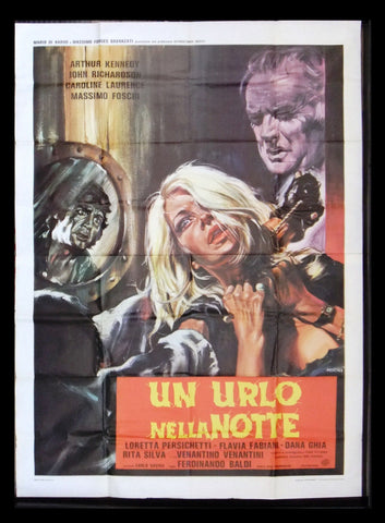 Un Urlo Nella Notte (Loretta Persichetti) Italian 4F Movie Original Poster 70s