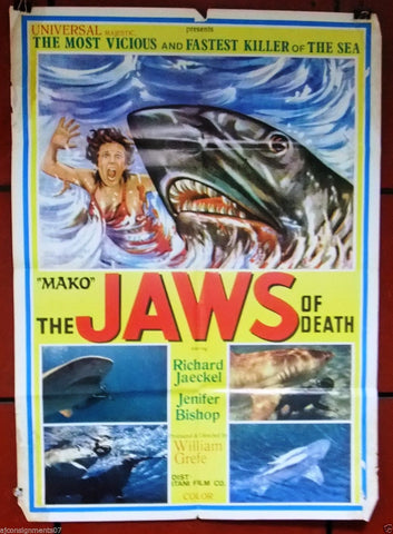 The Jaws of Death, Mako Poster