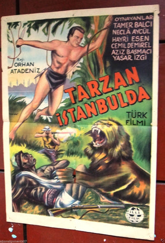 Tarzan Istanbulda (Tarzan In Istanbul) Poster