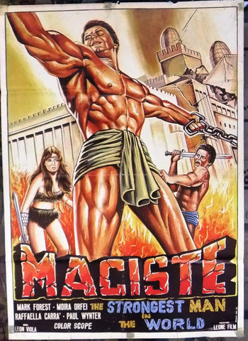 Maciste, the Strongest Man in the World Poster
