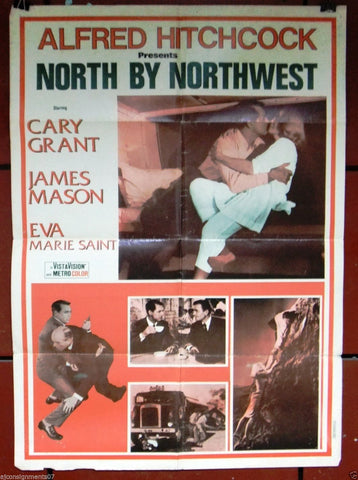 NORTH BY NORTHWEST Poster