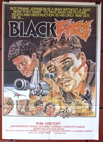 Black Fire Poster
