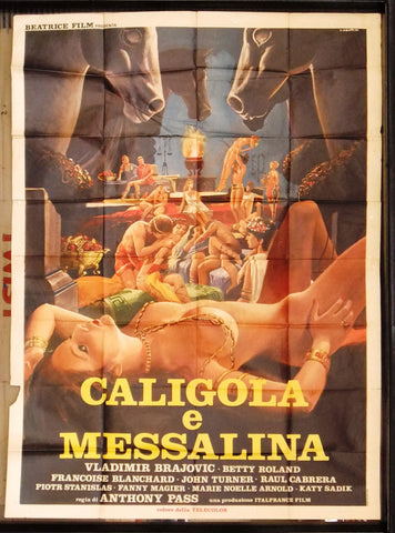 Caligola e Messalina 4F Poster