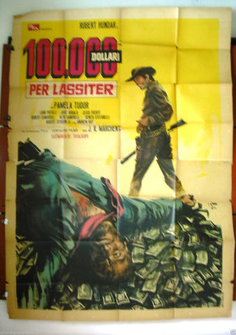 100000 Dollari per Lassiter 4F Poster