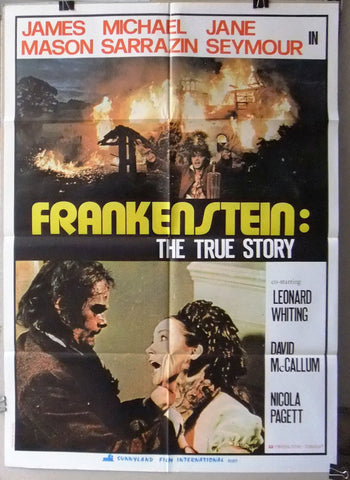 Frankenstein The True Story Poster