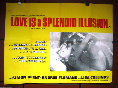 Love is a Splendid Illusion Quad Poster