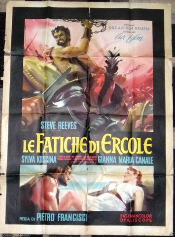 Le fatiche di Ercole, Hercules 2F Poster