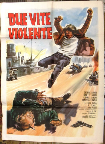 DUE VITE VIOLENTE 2F Poster