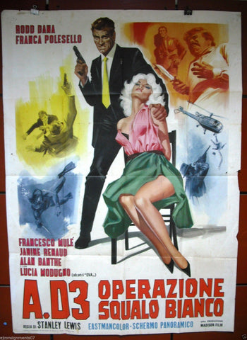 A.D.3 Operazione Squalo Bianco 2F Poster
