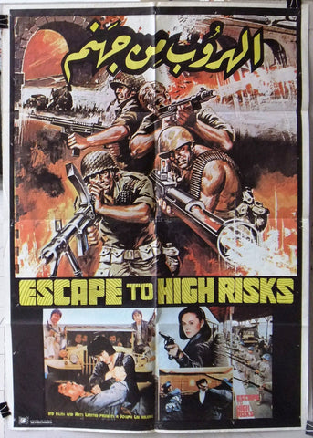 ESCAPE TO HIGH RISKS Poster