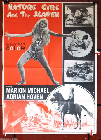NATURE GIRL AND THE SLAVER Poster