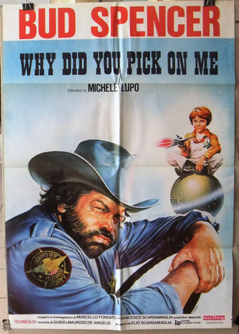 WHY YOU DID YOU PICK ON ME? Poster 70s