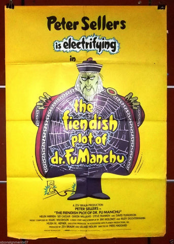The Fiendish Plot of Dr.Fu Manchu Poster