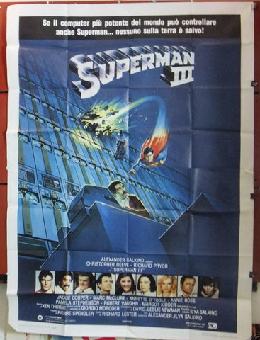 SUPERMAN III 4F Poster