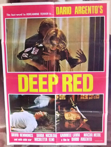 DEEP RED Poster