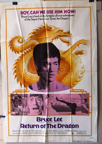 Return of The Dragon Poster