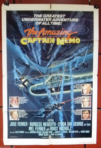 The Amazing Captain Nemo Poster