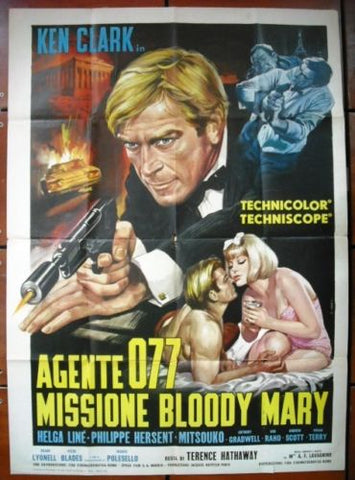Agente 077 Missione Bloody Mary 2F Poster