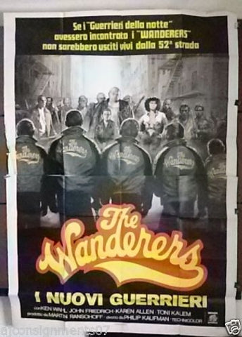 THE WANDERERS I Nuovi Guerrieri 4F Poster