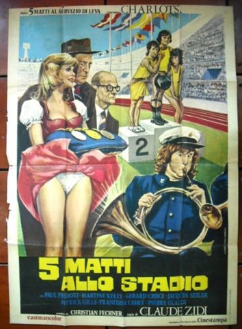 5 Matti allo Stadio 2F Poster