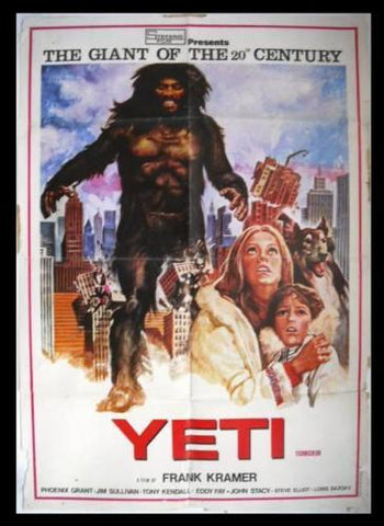 Yeti, Giant of the 20th Century Poster