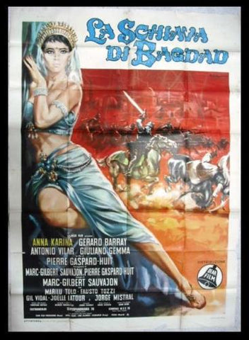 La schiava di Bagdad 4F Poster