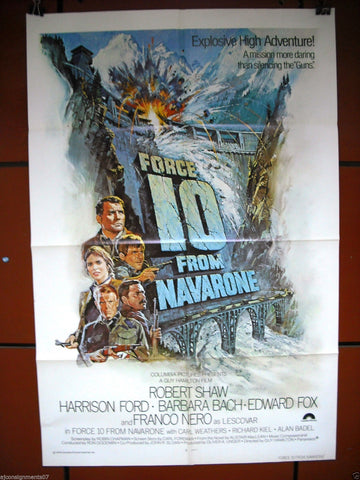 Force 10 From Navarone Poster